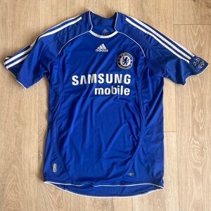 Adidas Chelsea FC Blue Men's Jersey, Size Medium